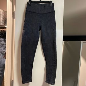 Aerie Offline Seamless Washed Rib High Waisted Leggings Size S